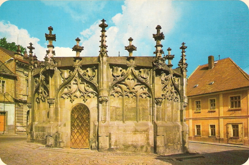 Kutná Hora 1970 kašna